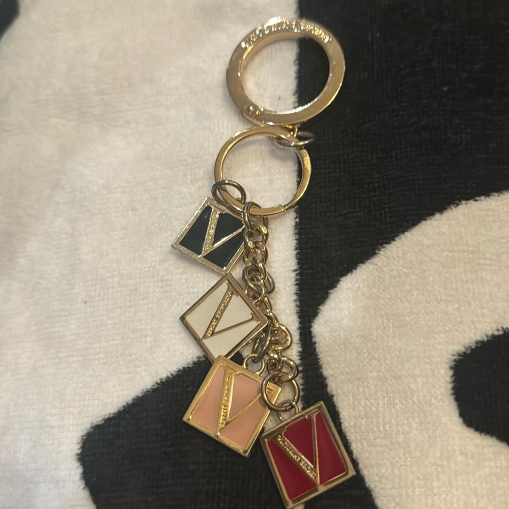 Multicolor Victoria’s Secret keychain